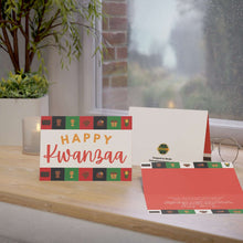 Load image into Gallery viewer, Happy Kwanzaa Greeting Card Pack (1, 10, 30, and 50pcs)
