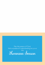 Load image into Gallery viewer, Kwanzaa greeting card

