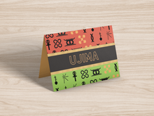 Load image into Gallery viewer, Ujima  Kwanzaa Greeting Card
