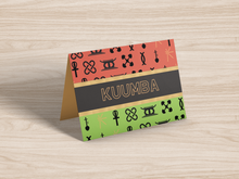 Load image into Gallery viewer, Kuumba Kwanzaa Greeting Card
